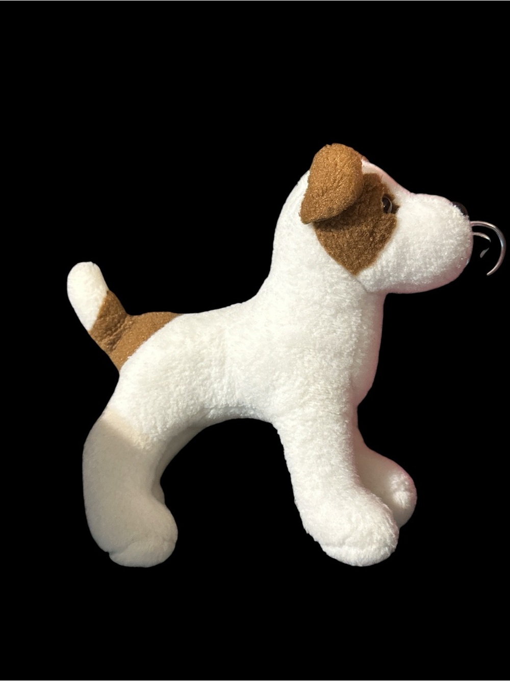 Douglas Feisty Jack Russell Terrier Plush 8" (20 cm) Long, Brown / White